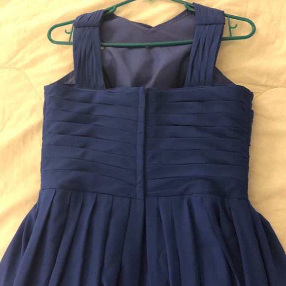 Queenmore Women’s Bridesmaid Dress-Royal Blue - Picture 5 of 6